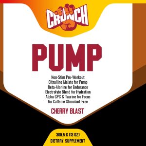 Non-Stim Pump Pre-Workout: Pineapple 312.5g w/ Natural Flavor